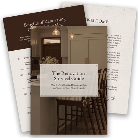 Kitchen Renovation Survival Guide