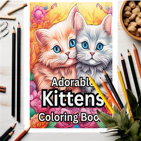 Kittens Coloring Book