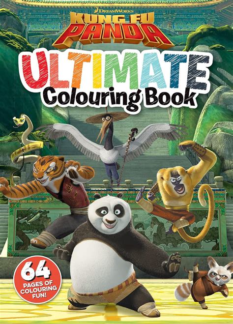 Kung Fu Panda Coloring Book
