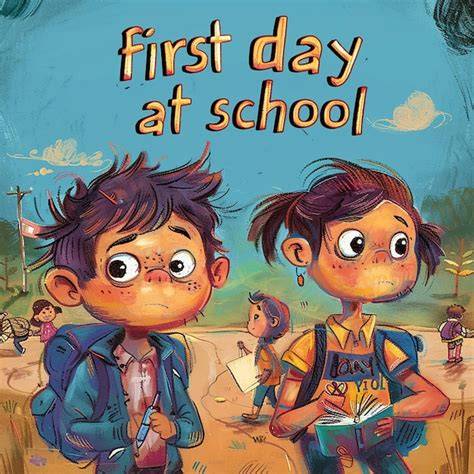 Kyle's first day of school