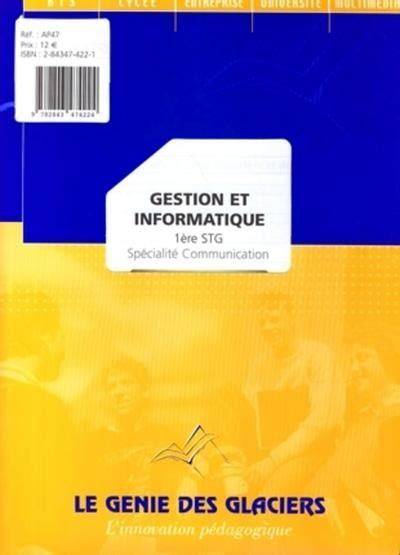 L'ANNEE DE LA 1ERE STG
