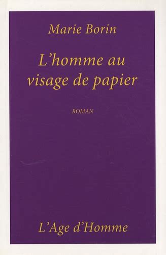 L'HOMME AU VISAGE DE PAPIER