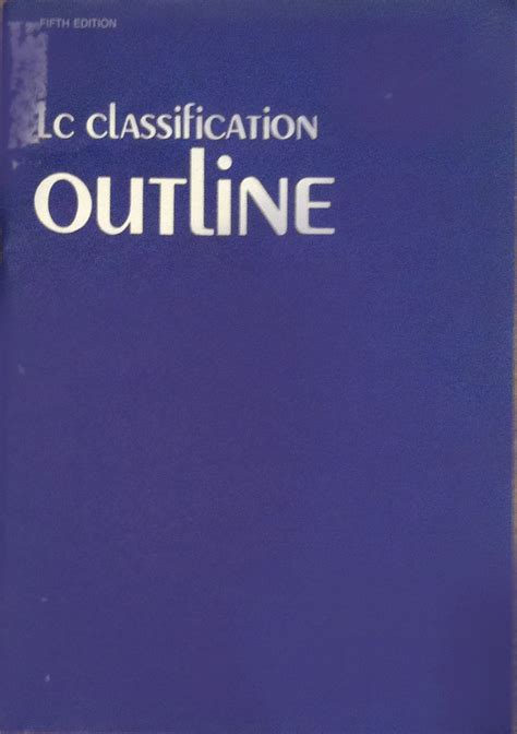 LC classification outline