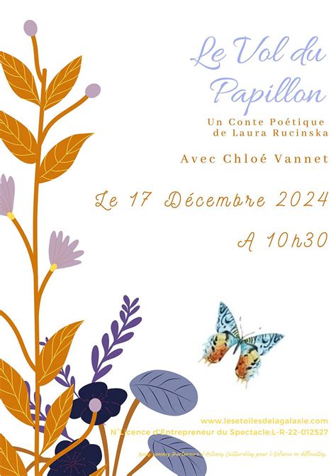 LE VOL DU PAPILLON