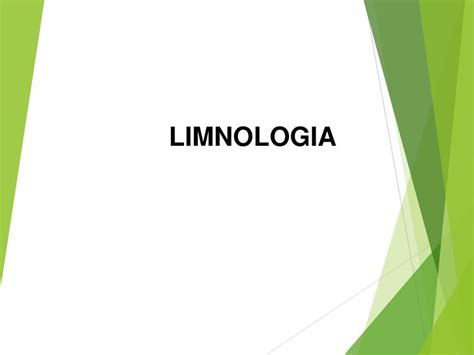 LIMNOLOGIA