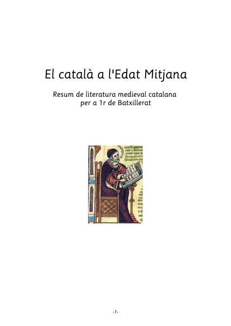 LITERATURA CATALANA MEDIEVAL