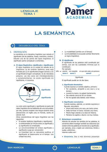 La semántica