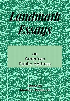 Landmark Essays (Volume 1)