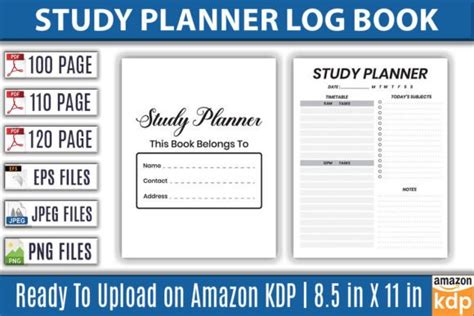 Language Study Planner Logbook