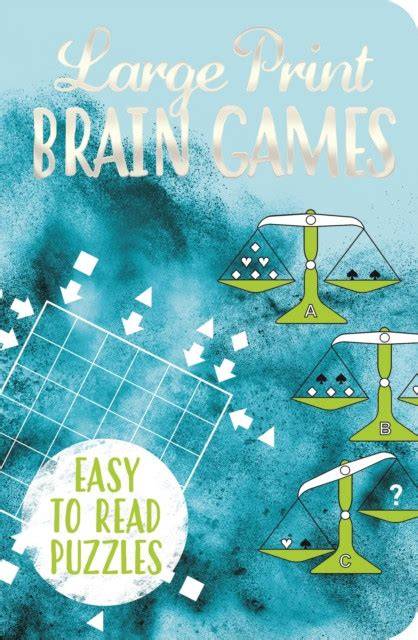 Large Print Brain Games for Adults