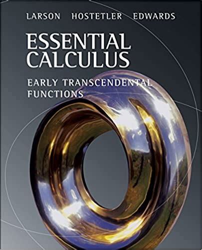 Larson Essential Calculus + Eduspace