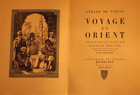 Le voyage en Orient