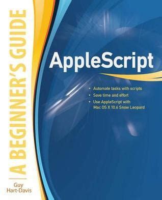 Learning Applescript