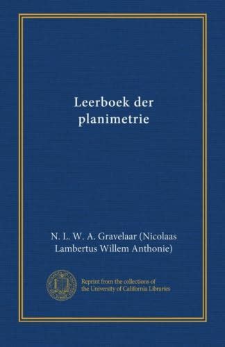 Leerboek Der Planimetrie... (Dutch Edition)