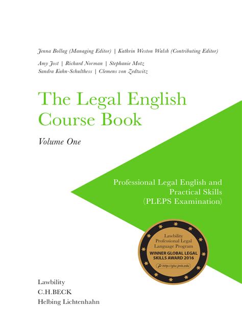 Legal English Course