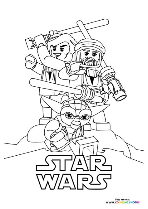 Lego Star Wars Colorring Book