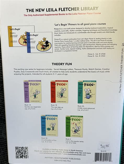 Leila Fletcher Theory Fun - 2A (Leila Fletcher Library)