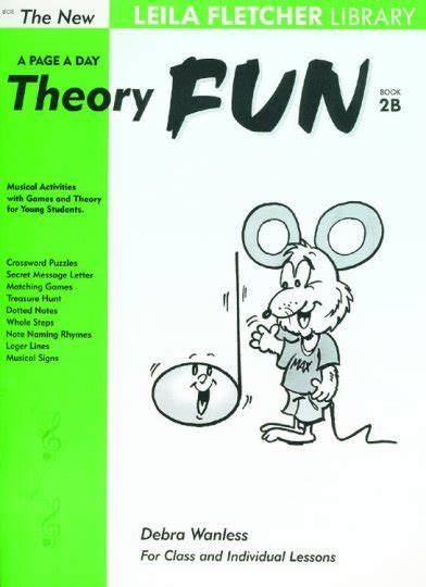 Leila Fletcher Theory Fun - 2B (Leila Fletcher Library)