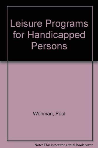Leisure Programs for Handicapped Persons