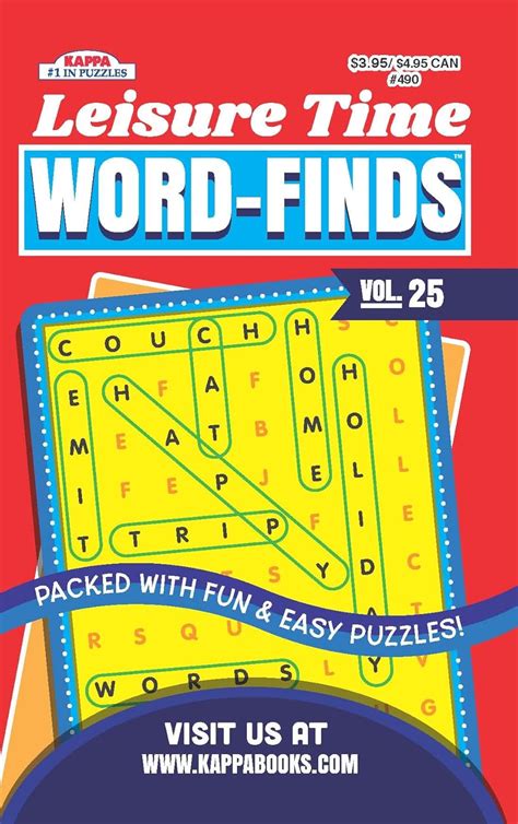 Leisure Time Word-Finds - Volume 19