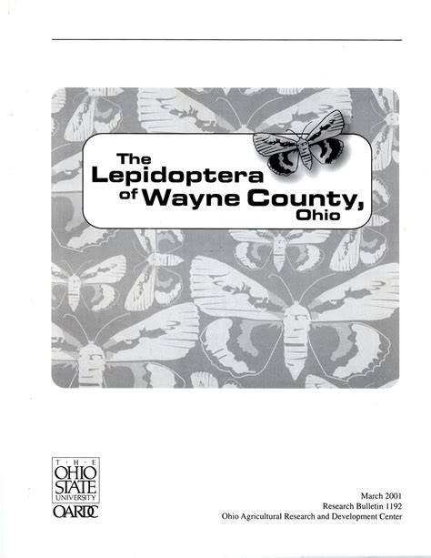 Lepidoptera of Wayne County, Ohio