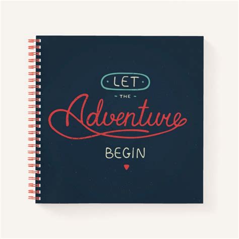 Let The Adventure Begin NoteBook: My NoteBook