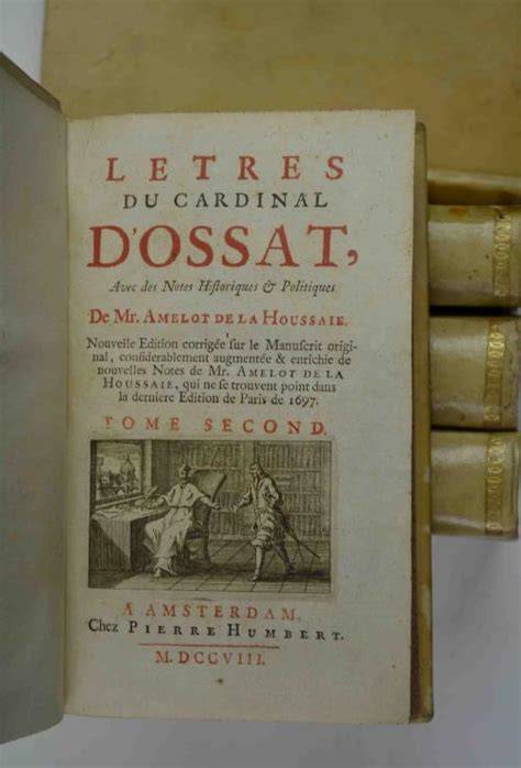 Letres Du Cardinal d'Ossat... Volume 3 (French Edition)