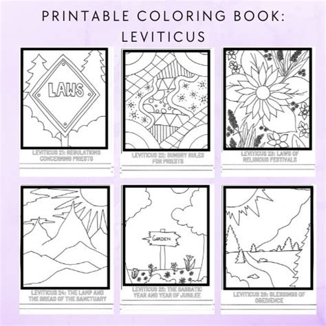 Leviticus Coloring Book