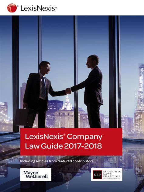 Lexisnexis Quick Reference Guide - Company Law
