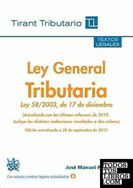 Ley General Tributaria 2015