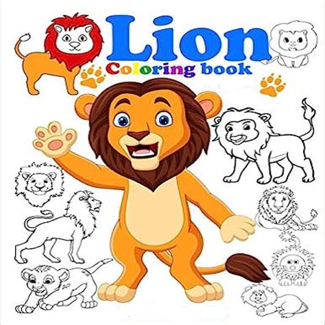Lion Coloring Book
