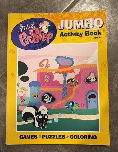 Littlest Pet Shop Jumbo Activity Book