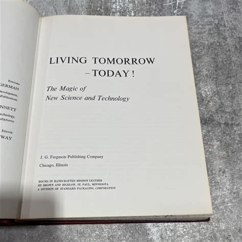 Living Tomorrow Today