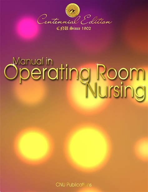 Logic of Operating Room Nursing