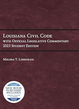 Louisiana Civil Code 2025
