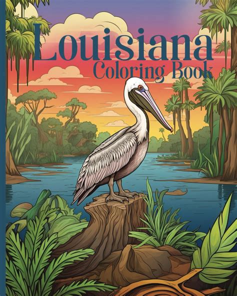 Louisiana Coloring Book