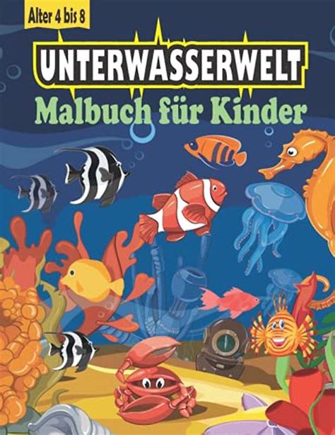 Lustiger Fisch - Malbuch