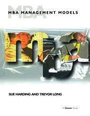 MBA Management Models by Sue Harding (1998-09-28)