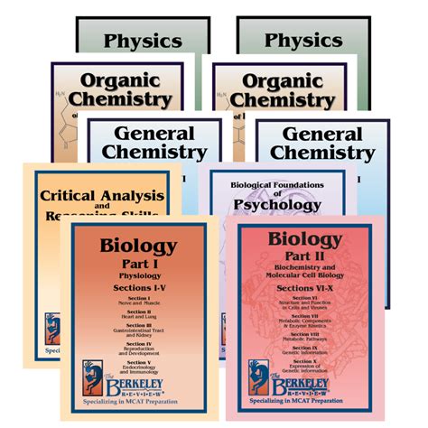 MCAT The Berkeley Review Science Set