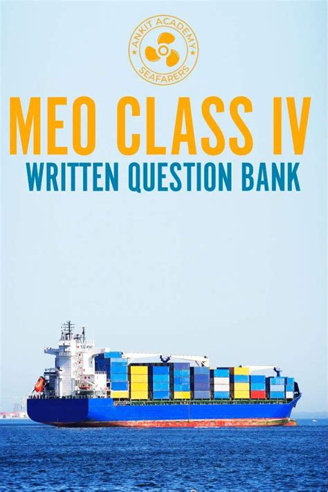 MEO Class IV Written Question Bank