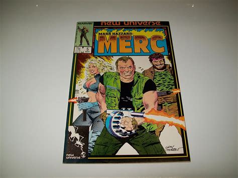 MERC #5 MERVEL COMICS BOOK 1986