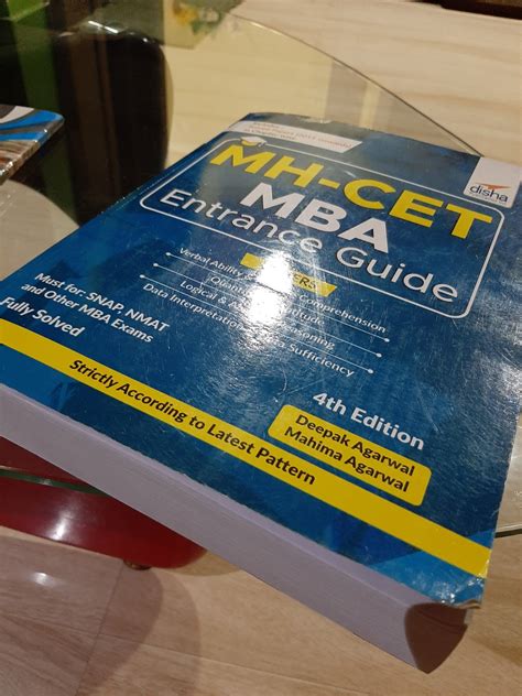 MH-CET MBA Entrance Guide 4th Edition
