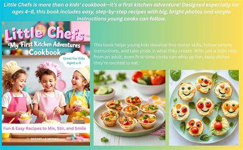 MY FIRST COOKBOOK: Cooking Adventures for Little Chefs