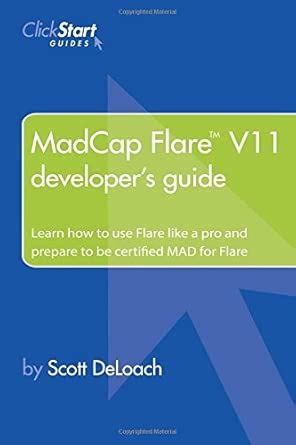MadCap Flare V11 Developer's Guide