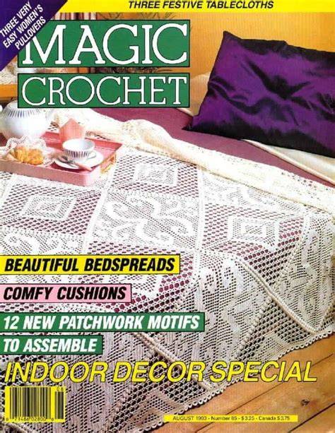 Magic Crochet #85 August 1993