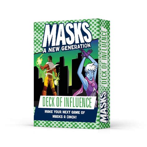 Magpie Games Masks - Deck of Influence SW