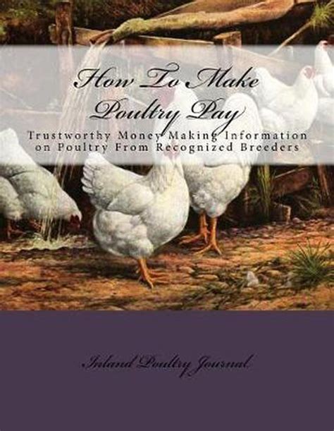 Making Poultry pay ..