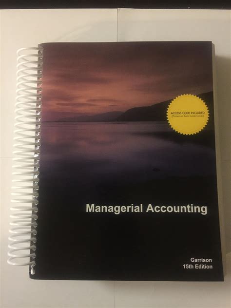 Managerial Accounting