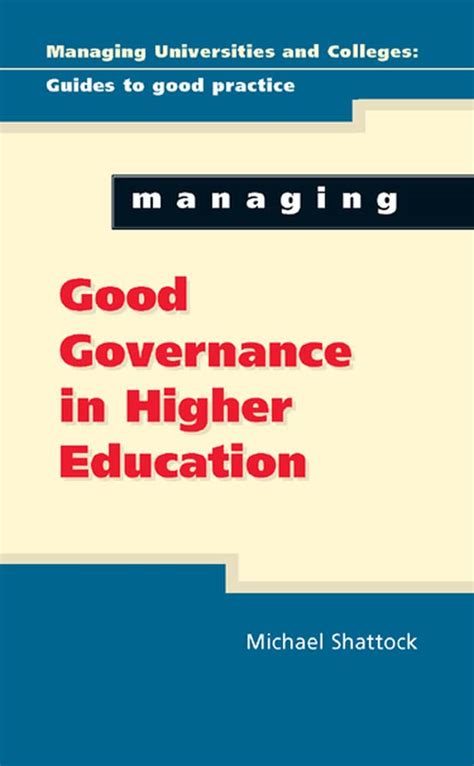 Managing Good Governance