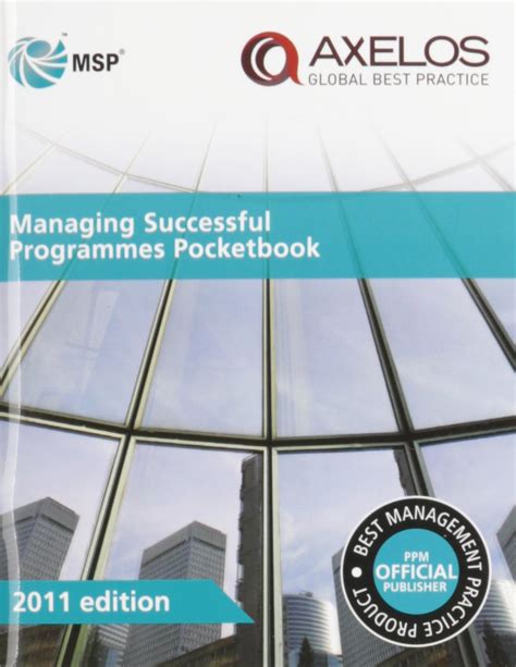 Managing Successful Programmes Pocketboo